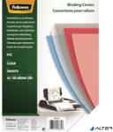 Fellowes Előlap, A3, 200 mikron, FELLOWES, víztiszta (53764) - alter