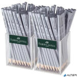 Faber-Castell Grafitceruza display, HB, háromszögletű, FABER-CASTELL "Grip 2001", ezüst (117023) - alter