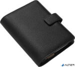 FILOFAX Kalendárium, gyűrűs, betétlapokkal, personal méret, FILOFAX 'Camden', fekete (FX-022403)