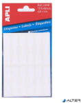 APLI Etikett, 10x49 mm, kézzel írható, ékszerekhez, APLI, 48 etikett/csomag (02689) - alter
