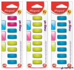 Maped Mágnes, téglalap alakú, 27 mm, MAPED, vegyes színek (051200) - alter