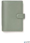FILOFAX Kalendárium, gyűrűs, betétlapokkal, personal méret, FILOFAX "Norfolk", zöld (FX-022636)
