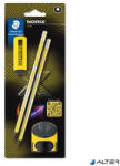 STAEDTLER Grafitceruza készlet, hegyezővel, radírral, HB, STAEDTLER "Norix® 181", sárga (181 SBK2-1) - alter