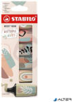 STABILO Szövegkiemelő készlet, 1-4 mm, STABILO "Boss Mini Nature vibes", 6 különböző szín (07/06-31) - alter