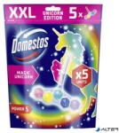 Domestos WC frissítő blokk, 5 db-os, DOMESTOS "Power 5", unikornis (65432792) - alter