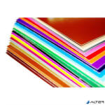  Dekorkarton, 2 oldalas, 48x68, sötétbarna (225) - alter