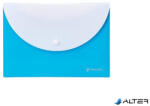 Panta Plast Irattartó tasak, A5, PP, patentos, két zsebes, PANTA PLAST, neon kék (0410-0088-03) - alter