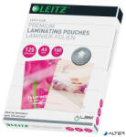 LEITZ Meleglamináló fólia, 125 mikron, A5, fényes, UDT technológiával, LEITZ "iLam (74930000) - alter