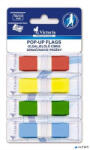 Victoria Office Jelölőcímke, műanyag, 4x36 lap, 43x12, 5 mm, VICTORIA OFFICE, vegyes szín (07-772782-LVOJ4) - alter