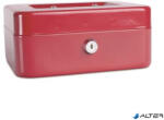 DONAU Pénzkazetta, 20x16x9 cm, DONAU, piros (5232001PL-04) - alter