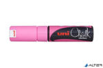 uni Krétamarker, 8 mm, UNI "PWE-8K", fluor rózsaszín (140137000)