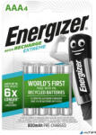 ENERGIZER Tölthető elem, AAA mikro, 4x800 mAh, előtöltött, ENERGIZER "Extreme (E300624400/E300324700)