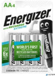 Energizer Tölthető elem, AA ceruza, 4x2300 mAh, előtöltött, ENERGIZER "Extreme (E300624600)