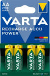 VARTA Tölthető elem, AA ceruza, 4x2100 mAh, előtöltött, VARTA 'Power (56706 101 404)