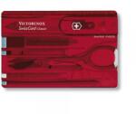 Victorinox Svájci bicska 0.7100. T Swiss Card vörös