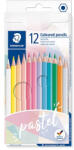 Pátria Papír Színes Ceruza Staedtler Pastel 12 db-os Klt