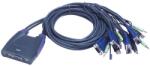 ATEN CS64US 4-Port USB VGA/Audio Cable KVM Switch (0, 9m, 1, 2m) (CS64US) - primatinta