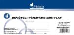VICTORIA Bevételi pénztárbizonylat 25x3 lap B. 318-102/A/V (NVB318102AV_db)
