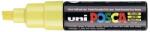 uni Dekormarker, 8 mm, vágott, UNI "Posca PC-8K", sárga (TUPC8KS)