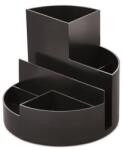 MAUL Írószertartó, újrahasznosított, MAUL "Roundbox", fekete (JM4117690ECO)