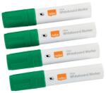 Nobo Táblamarker, vágott hegyű, 10 mm, NOBO "Glide", zöld (VN5391) - webpapir