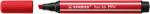 STABILO Filctoll, 1-5 mm, vágott hegy, STABILO "Pen 68 MAX", piros (TST76848) - webpapir