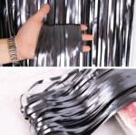  Party függöny matt fekete - partyzunk