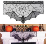  Fekete halloween dekor terítő