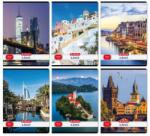 Herlitz City II A/4 87-32 lapos kockás füzet (400200701)
