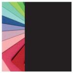  Fotókarton, 2 oldalas, A4, 300 g/m2, fekete, 1 ív (ISDK590_db)