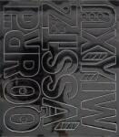  Öntapadós matrica, 5 cm-es, betűlap, ABC második fele, fekete (LUIN140) - webpapir