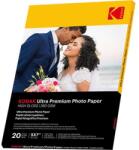 Kodak Fotópapír, tintasugaras, 13x18 cm, 280 g, fényes, KODAK "Fine Art (LKO9891175) - webpapir
