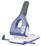 ICO Lyukasztó, nagyteljesítményű, kétlyukú, 65 lap, SAX "Design 618", kék (ISA618K) - webpapir