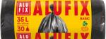 Alufix Szemeteszsák, 35 l, 30 db, 49x60 cm, 8 , ALUFIX "Economy", fekete (KHT1269) - webpapir