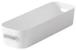 SMARTSTORE Műanyag tárolódoboz, 1, 3 liter, SMARTSTORE "Compact Slim", fehér (CSDSMART17) - webpapir
