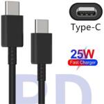 AHT USB Type C - USB Type C kábel 25W nagysebességű töltőkábel, 1 m