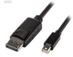 PremiumCord DisplayPort 1.2/1.2a Mini DisplayPort Átalakító Fekete 1m kport7-01 (kport7-01)
