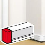 Legrand végzáró 130x50 mm antimikrobiális csatornához - 75707 (075707)