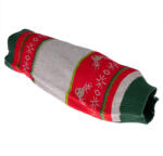  TIAKI TIAKI rénszarvas kutyapulóver, háromszínű, XL: kb. 45cm háthossz