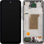MP Display cu Touchscreen MP compatibil cu Samsung Galaxy A35 5G A356, cu Rama, Negru - gsmnet