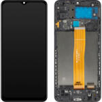 MP Display cu Touchscreen MP compatibil cu Samsung Galaxy M12 M127, cu Rama, Negru - gsmnet
