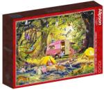 Alipson Puzzle 1000 db-os puzzle - Fairy Campsite with Friends of the Forest (50050) (50050)