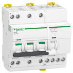 Schneider Electric Acti9 iCV40 - A9DC4710 - áramvédős kismegszakító, A osztály, 3P-N, C, 10A, 30mA, 10kA (A9DC4710)