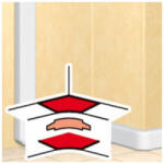 Legrand DLP belső könyök 50x105mm-es csatornához - 10605 (010605)