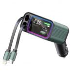  GC08 65 W USB Type C 4 az 1-ben Visszahúzható Töltőadapter 35 W Visszahúzható Kábelekkel FM Rádió (81GC08) (81GC08)