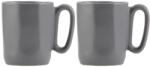 Vialli Design Vialli Design, kerámia, 80 ml, 2 darab, szürke _ FUORI 29958 (034729958)