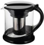 kamille Üveg, rozsdamentes acél szűrővel 1000 ml, kerek (025060116)