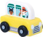 Janod Mașinuță de lemn Janod Cross Roads - Microbuz (J05936)