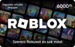 ROBLox előre fizetett kártya 6000 Ft