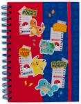 Abysse Corp Agenda ABYstyle Games: Pokemon - Blue & Red Partners, A5 (ABYNOT143)